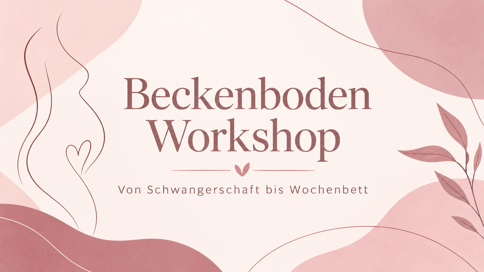 Beckenboden Workshop 